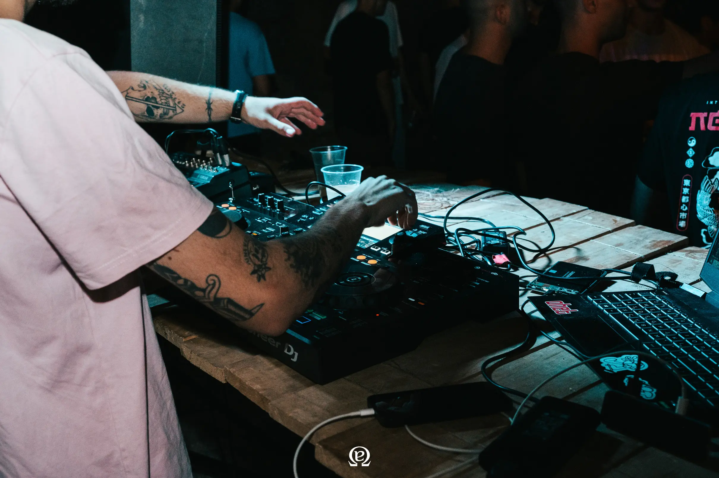 DJ performing at Alpha Omega Party
