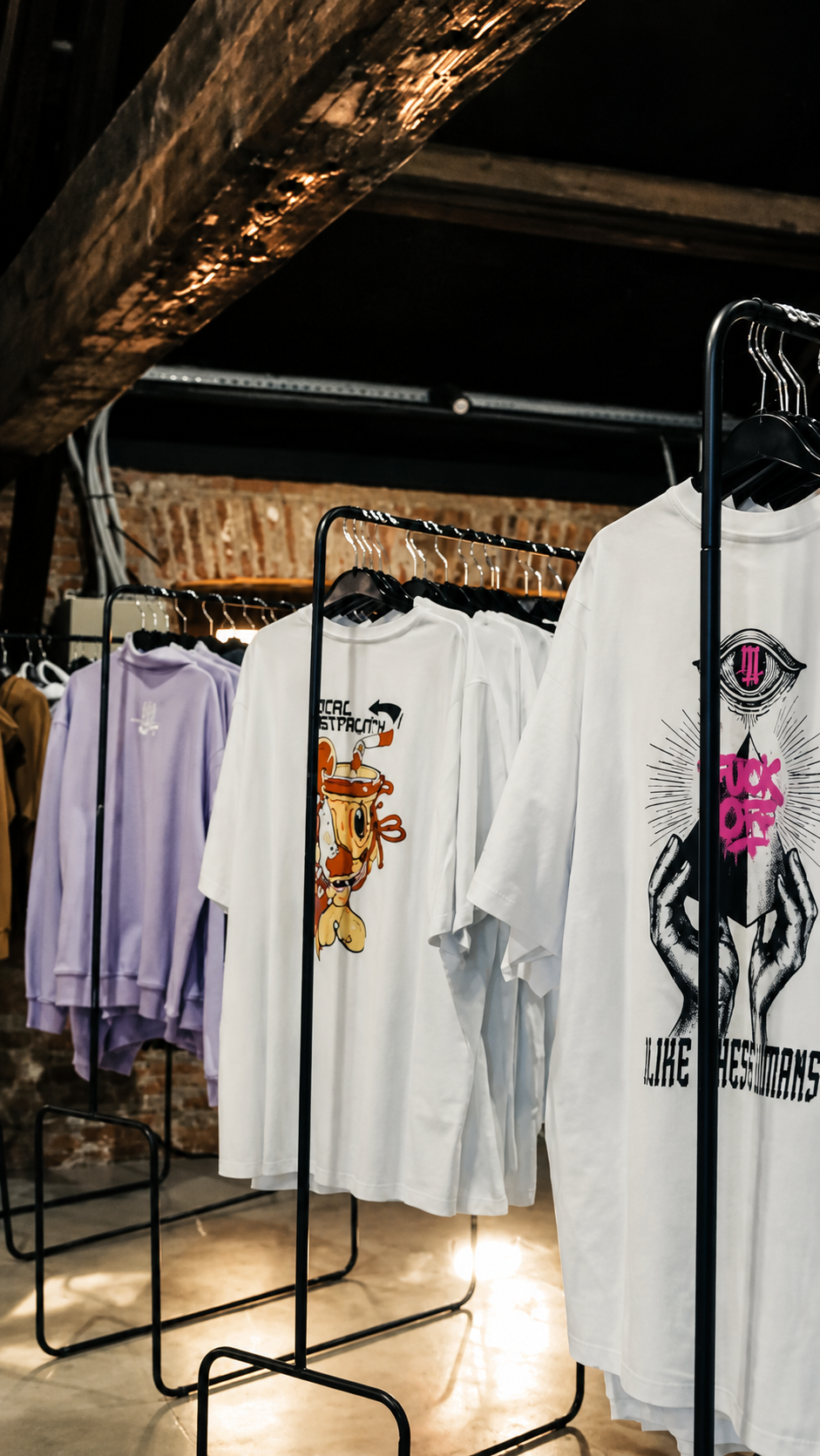 Independent streetwear displayed at Fuse Festival