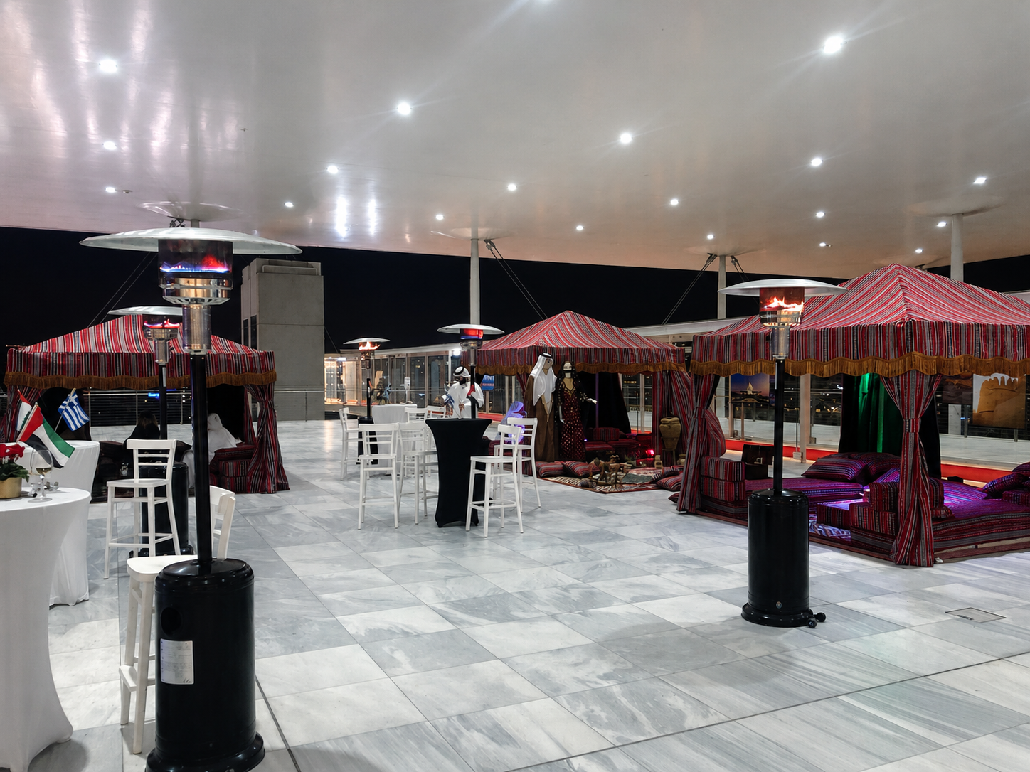 UAE-inspired hospitality setting